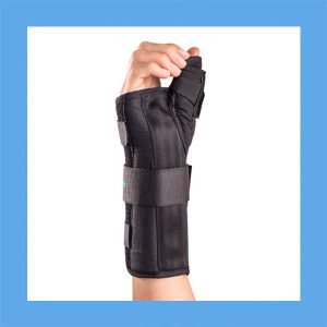 Aircast A2 Wrist Brace with Thumb Spica back