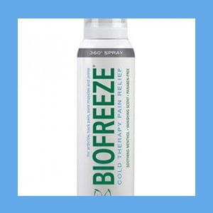 BIOFREEZE 4 oz. Spray analgesic, spray, reduce swelling, BIOFREEZE