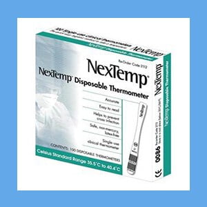 NexTemp Disposable Thermometers thermometers, disposable, NexTemp, single-use